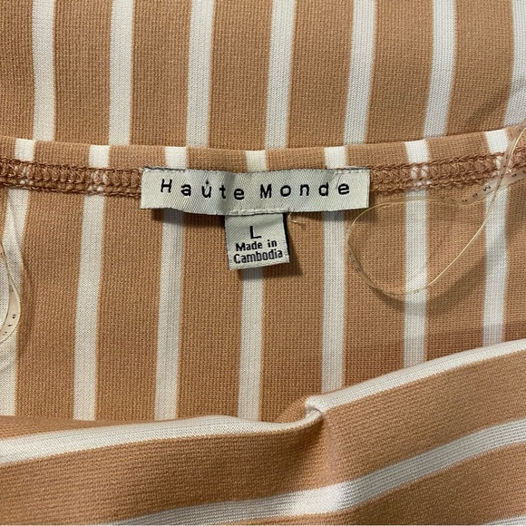 Haute Monde Striped Bodycon Dress - Picture 5 of 9